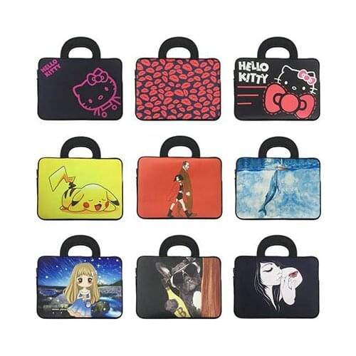 Computer Bag Female Portable 12 13 14 15 Inch Briefcase Suitable For Apple Lenovo Notebook Tablet Computer Handbag Fashion Water