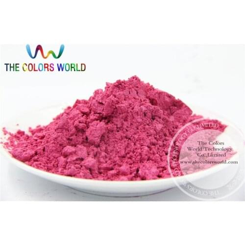 TCZG418 Rose Red Color Pearlescent Pigment Pearl Luster Nail Art Design Nail Polish Facepainting Makeup Manual DIY Decoration