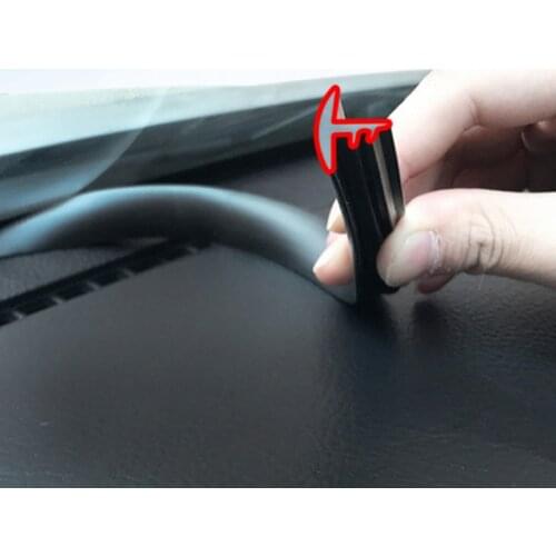 Universal Auto parts stickers center console seal strip instrument panel sealing strip Auto Interior Accessories