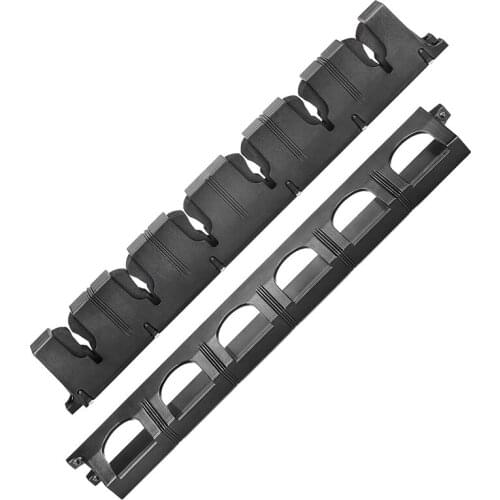 Fishing Vertical Rod Rack Horizontal Fishing Pole Holder Wall Mount Modular Support 6 Rod for Garage