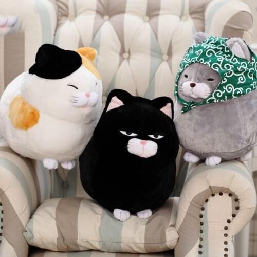 1PCS 30CM/40CM cute cat plush doll, simulation soft stuffed plush toys, Home Decor Gift Doll for Kids Girl