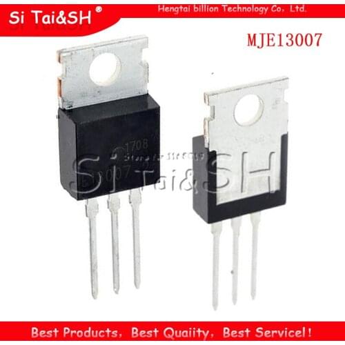 10PCS MJE13007 TO220 E13007 E13007-2 TO-220 MJE13007-2