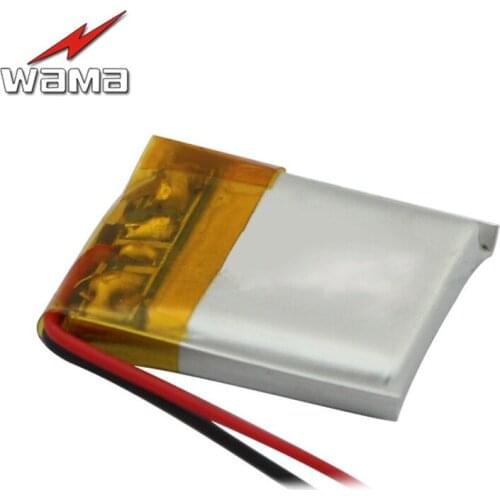 4pcs/lot Wama 402020 140mAh Li-ion Lithium Polymer 042020 3.7V Rechargeable Batteries for Bluetooth Speakers Earphones MP4 MP3
