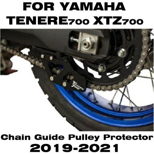 For YAMAHA Tenere 700 TENERE700 XTZ XT700Z T 7 2019-2021 Motorcycle Chain Guide Pulley Protector Plate Stabilizer
