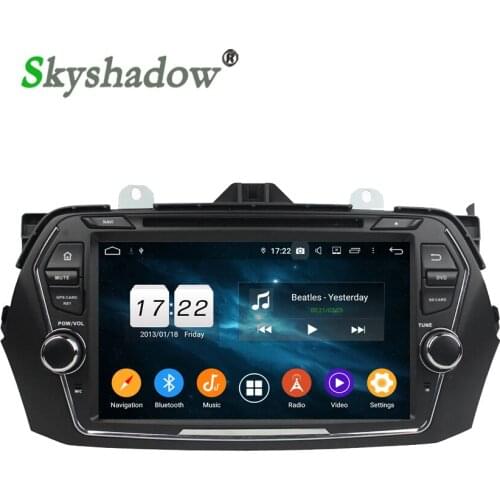 DSP IPS Android 10 O8Core 4G+32G Multimeda Car DVD Player GPS Map RDS Radio wifi Bluetooth 5.0 For SUZUKI CIAZ 2015 2016 2017