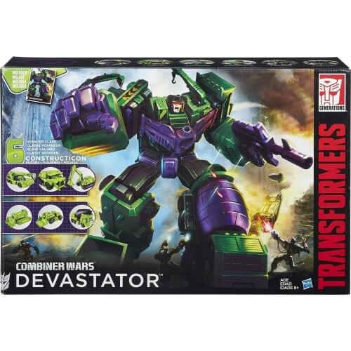 Hasbro Transformers Toys Generations Combiner Wars Anime Figures Devastator Action Figure Collection Model Boy Toy Gift