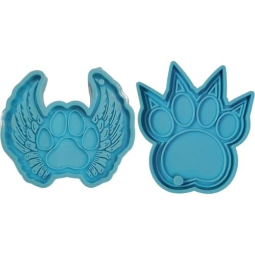 Epoxy Resin Mold Keychain Silicone Mould DIY Crafts Decorations Jewelry Pendant Making Tool