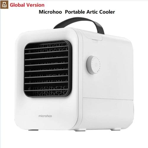 Global Version Microhoo Portable Air-Conditioning 4000mAh Built-in Battery 2.5m/s Cooling Fan Negative Ion Purifier Air Cooler