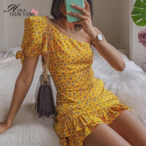 HolaTeenYang Summer Short Sleeve Dresses