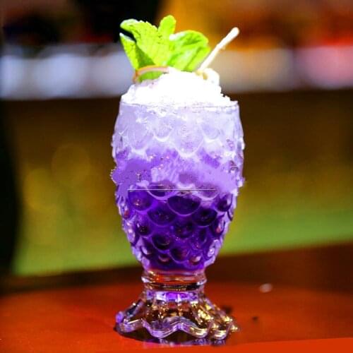 Creative Bar Whiskey Cup Mermaid Cocktail Cup Wine Glass Bullet Cup Shot Cup Juice Cup Drinking Cup Vodka Short Cup 35ML 200ML