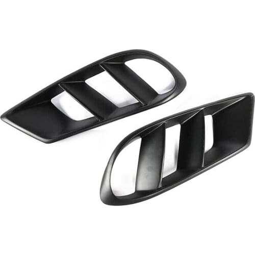 Fog Lamp Grille Cover for Benz CLS Class W218 CLS350 CLS400 Sport 2015- Front Bumper Light Grille Air Vent Trim