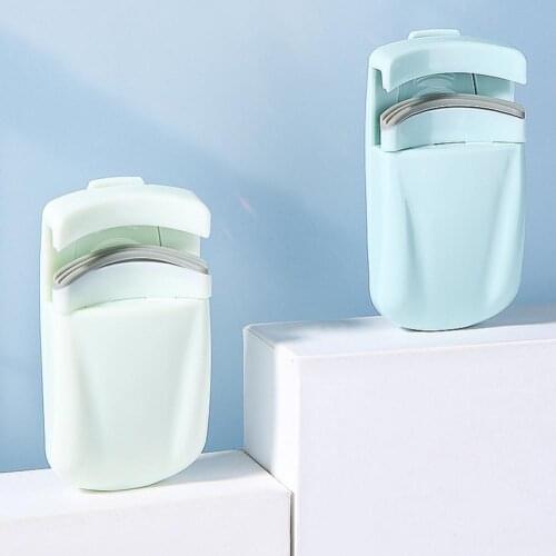 Eyelash Curler mini portable Eyelash Curlers Eye Lashes Curling Clip Fashion Portable ABS Women Manual Lash Curler for Beginners