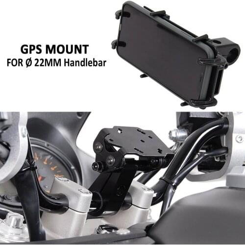 NEW Motorcycle 22MM Mount Mobile Phone Navigation Bracket ADV F700 800GS CRF1000L Africa Twin For Honda For BMW R1200GS