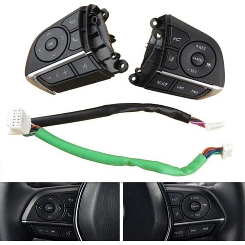 FaroeChi Bluetooth Steering Wheel Audio Control Switch For US version of Corolla 2019 Hybrid 2019