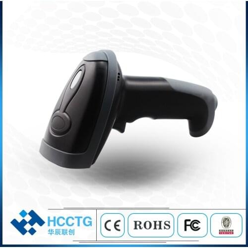 2.4G Handheld Laser Supermarket USB Wireless 1D Barcode Scanner HS-6100G