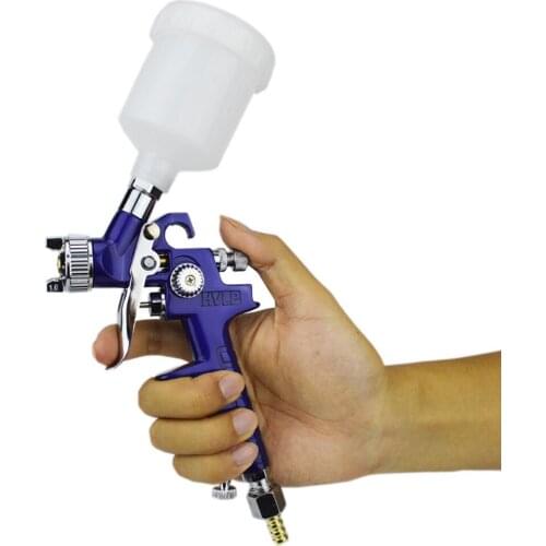 Professional Mini Handheld H-2000 Pneumatic Paint Spray Gun Power Tool 0.8/1.0mm Painting Cars Aerograph Tool HVLP Spray Guns