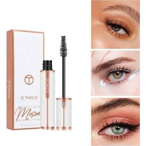 O.TWO.O Mascara Lengthening Nourish Eyelash Extension Waterproof 4D Silk Fiber Curling Volume Lashes Thick