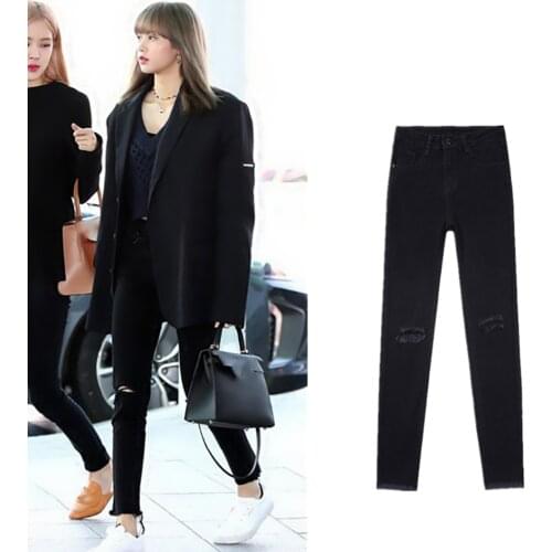 Xingju Women's Cropped Jeans