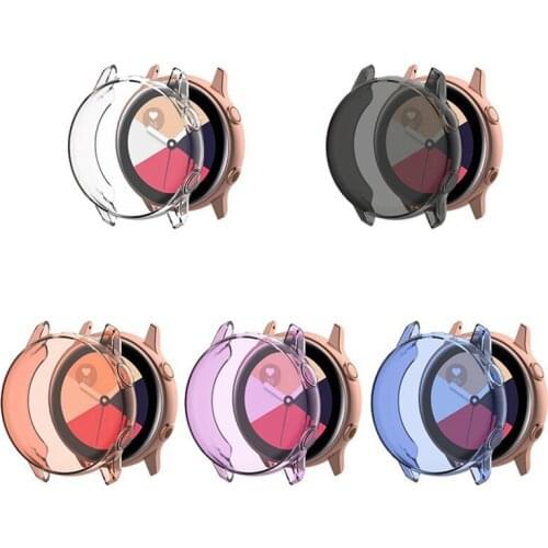 Protector case for samsung galaxy watch active Soft silicone Cover Ultra-thin Screen Protection Frame for Galaxy Active 40mm