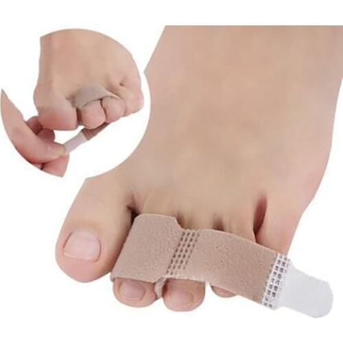 1PC Finger Toe Bandage Separators Foot Stretcher Hallux Valgus Toe Straightener Splitter Corrector Band Protector Foot Care Tool