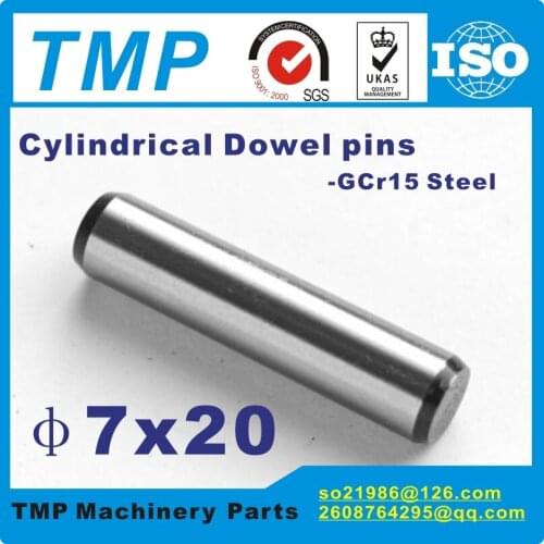 10 pieces/Lot 7x20mm Locating Pins/Dowel pins/7mm Cylindrical position pins-TLANMP Material:Steel GCr15