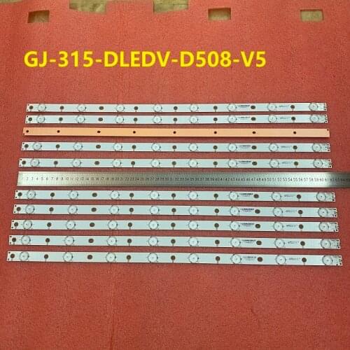 25pcs/lot LED backlight strip for Vizio M322i-B1 GJ-315-DLEDV-D508-V5 U-PGHBCYZF4 U-PHHBC01F3 E349376