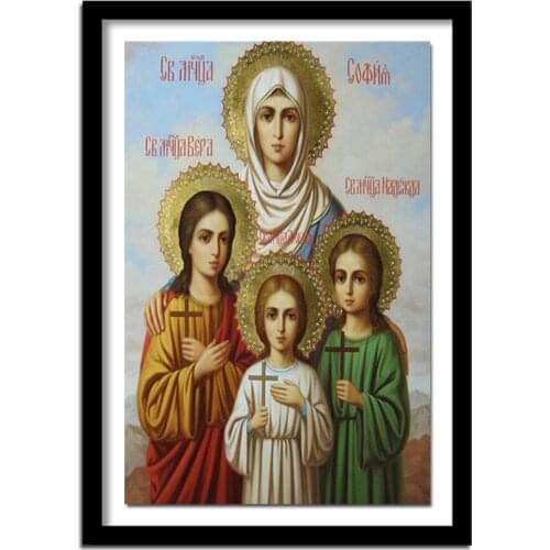 5d Diy Diamond Painting Cross Stitch Religion Jesus Rhinestones 3d Diamond Embroidery virgin Mary diamond icon Handicraft