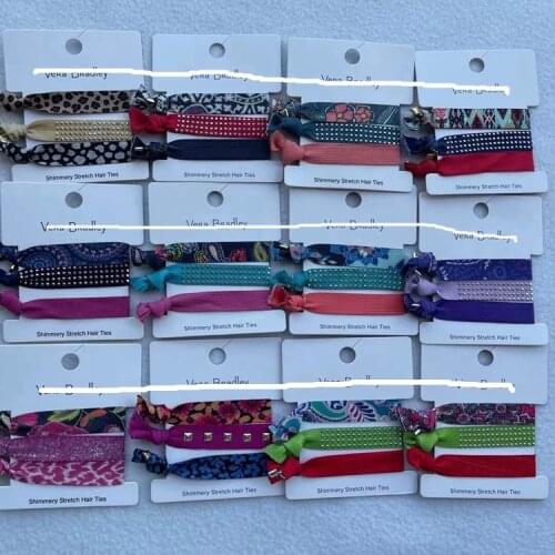 Shimmery Stretch Hair Ties