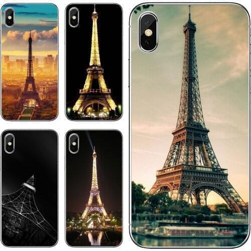 Phone Covers For Xiaomi Redmi 2 S2 3 3S 4 4A 5 5A 5 6 6A 7A 9 9T 9C 9A Pro Pocophone F1 Eiffel-Tower-Night-Bokeh-Lights