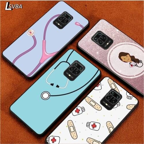 Black Soft Cover I need Nurse for Xiaomi Redmi Note 9 9S 8 8T 7 7S 6 5A 5 4X 4 Pro Max Prime Phone Case