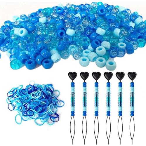 DIY Handmade Beaded Childrens Toy Creative Loose Spacer Beads Crafts Making Bracelet Necklace Jewelry Kit Girl Toy Gift