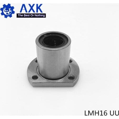 2pcs/lot Free shipping LMH16UU 16mm flange linear bearing CNC Linear Bush LMH16