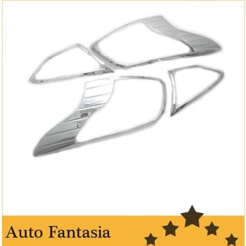 Chrome Tail Light Cover for Ford Focus MK3 Sedan 12-13
