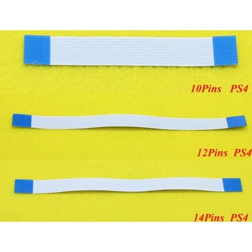 1Piece For Sony Dualshock 4 PS4 Controller 10pin 12 pin 14pin Charging Board Power Switch Flex Cable Touch pad Flex Ribbon