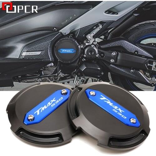 Motorcycle Left & Right Engine Stator Hood Anti-drop Cover Protector For yamaha TMAX 530 t-max 530 tmax530 sx dx 2017 2018 2019