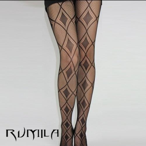 Fashion Womens Lady Girls Black Sexy Fishnet Pattern Jacquard Stockings Pantyhose Tights skull Woman 1pcs dww36