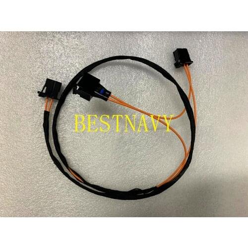 Free shipping original 100CM MOST Optic Fiber Jumper Cable Multimedia Connectors For Audi BMW Mercedes Porsche etc