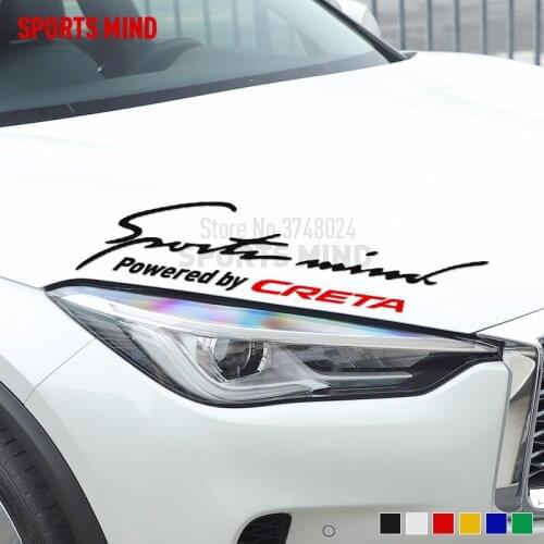 Customizable Car Styling Automobiles Car Sticker Decal For Hyundai Creta IX25 Sticker For Car Accessories