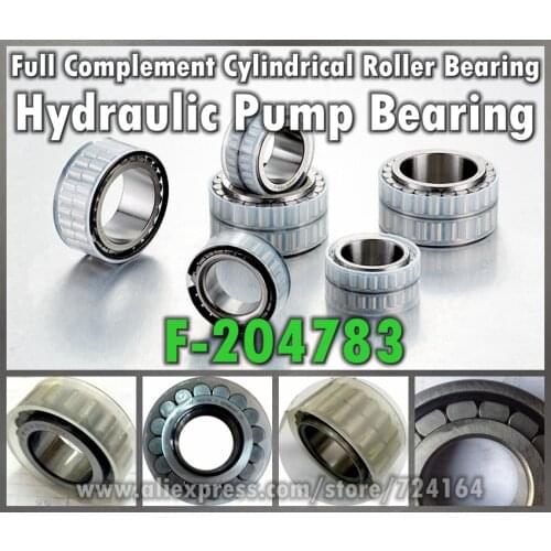 Full Complement Cylindrical Roller Bearing F-204783 50*72.33*39mm Main Shaft Of Hydraulic pump Printing press machine bearing