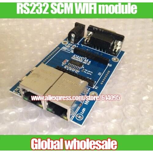 Uart to WIFI serial modules / RS232 SCM WIFI module / HLK-RM04 simplify wifi test board