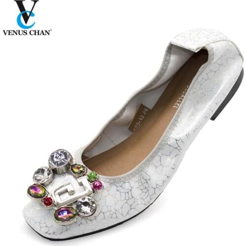 2021 Women Slipper Elegant African Women Sandals Shoe for Party African Wedding Low Heels Slip on Women Pumps Shoes