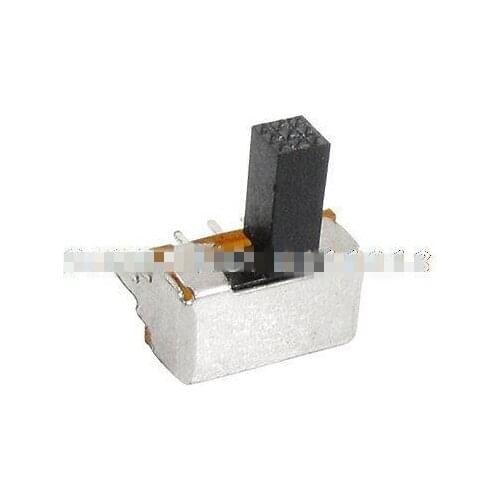 10Pcs ON-ON 2 Position 2P2T DPDT Miniature Slide Switch 6 Pin PCB Right Angle SK22D01-PG6