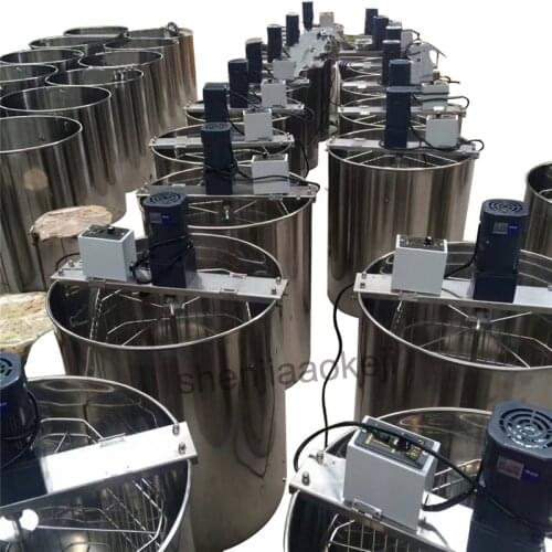Honey processing machine 220V/110V Stainless steel Six-frame electric honey extractor Thickening frame honey separators machine
