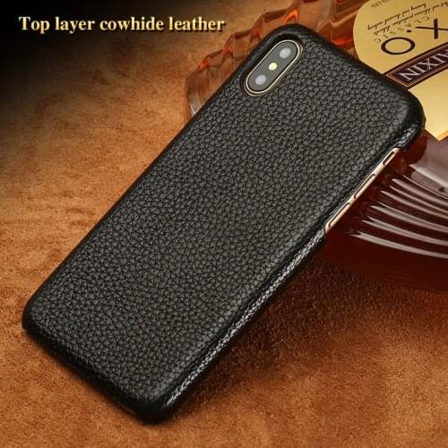 Genuine Leather phone Case For Apple iPhone X 11 11 Pro 11 Pro Max 6 6S 6 7 7 Plus 8 8 Plus XS XS Max XR 5 5s se Luxury Cover