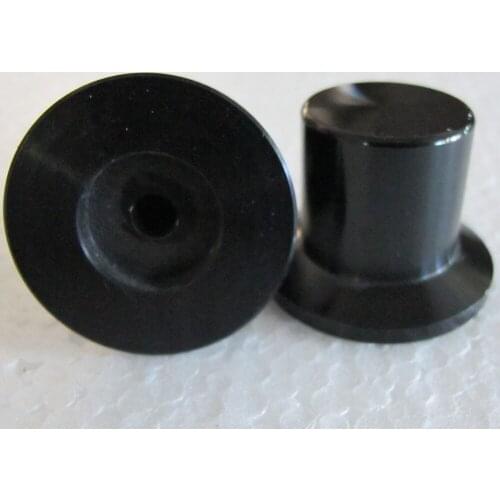 Diameter 38 mm Black hat knob/Potentiometer knob /Volume knob /HiFi audio parts/Accessories