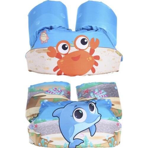 Baby Swim Rings Foam Childrens Swimming Arm Float Rings Sleeves Durable Air Bag Kids Safety Life Vest Childrens Swim Life Jack