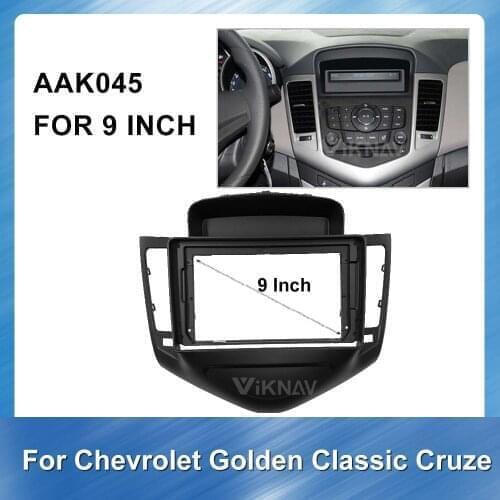 For Chevrolet CRUZE 2009-2014 Car Radio Fascia Audio Fitting Adaptor Dash Trim Kits Panel Panel dash mount kit car accessorie