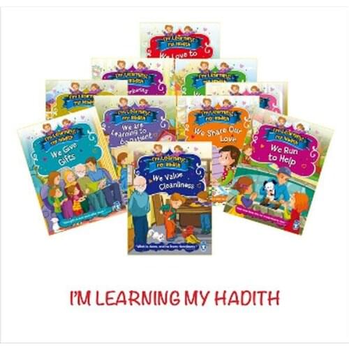 Hadiths Learn-10 Book Set Collective Timaş Broadcasts Children and Din Sequence (TURKISH)