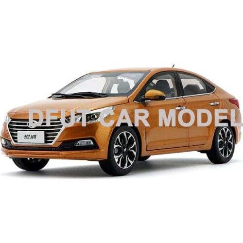 Diecast 1:18 Scale VERNA Diecast Alloy Car Model Toy For Collection & For Kids Gift Free Shipping