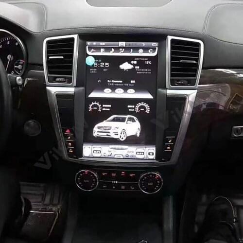For mercedes benz ml gl 2012 2013 2014 2015 android car audio radio multimedia player stereo receiver head unit vertical screen